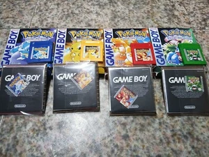 pokémon juego game boy original 1998 en perfecto estado amarillo rojo y azul - Imagen 1 de 9
