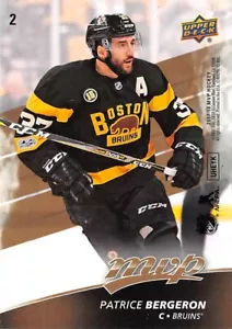 2017-18 Upper Deck MVP Puzzle Back #2 Patrice Bergeron - Picture 1 of 2