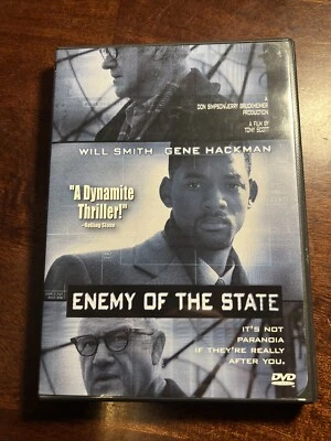 Enemy of the State (DVD) Will Smith, Conspiracy, Big Government, Gene Hackman - Image 1 of 3