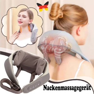 Nackenmassagegerät Shiatsu Massagegerät Mit Wärmefunktion Nacken Schultermassage - Bild 1 von 19