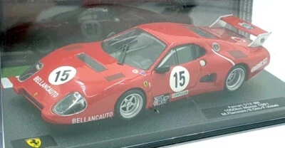 Altaya 1/43 Scale 30424E - Ferrari 512 BB #15 1000km Monza 1981 - Red - Image 1 of 4