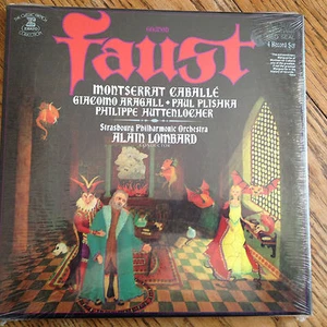 Faust Strasbourg Phil Orch ALAN LOMBARD New SEALED 4 LP BOX SET RCA RED SEAL - Foto 1 di 6