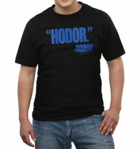 Game Of Thrones HODOR T-Shirt NWT Licensed & Official - Picture 1 of 1