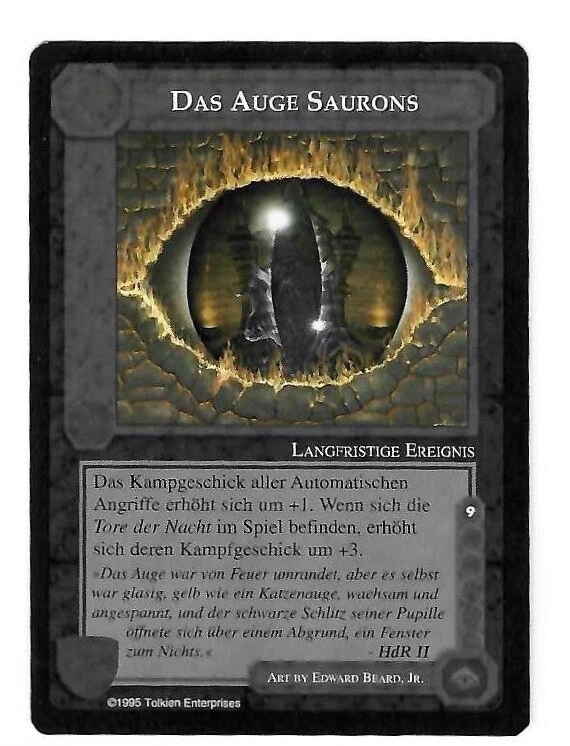 CCG 342 Mittelerde/Middle Earth ICE Das Auge Saurons - Eye of Sauron - Bild 1 von 1