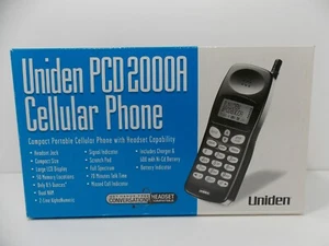 Telefono cellulare Uniden PCD 2000 set completo nuovo testato - Foto 1 di 10