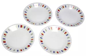 "Juego de 4 platos de postre de pan ensalada de almuerzo Corelle Memphis 6-3/4""" - Imagen 1 de 6