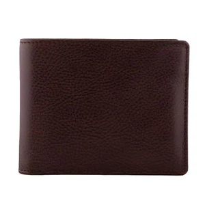 Full Grain Textured Leather Slim Bifold Wallet for Men with RFID Blocking Tec... - Picture 1 of 8