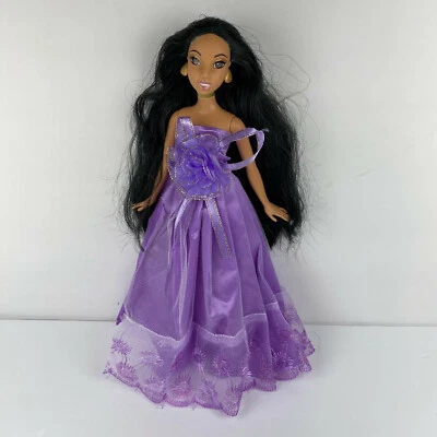 Vestido Púrpura Muñeca Barbie Jazmín Princesa Disney De Colección Aladdin Mattel Foto 1 de 4