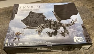 MEGA Construx Elder Scrolls V Skyrim: Alduin The World Eater Dragon NUEVO - Imagen 1 de 2