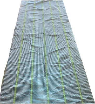 Designers Guild Nyamati Fabric Chennai 100% Silk Blue Stripe Lg Showroom Panel - Image 1 of 4