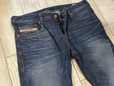 Jeans Diesel Para Hombre 36x30 Zatiny Bootcut Regular Botón Mosca Lavado Envejecido Foto 1 de 4