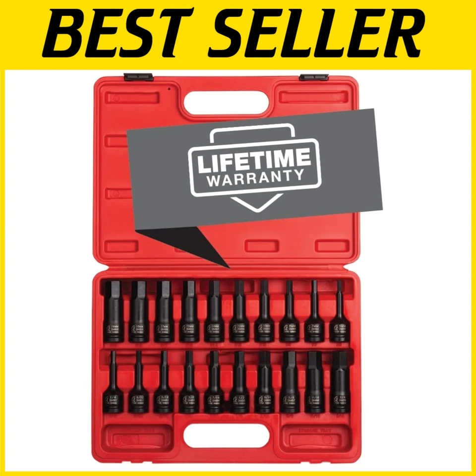 High-Performance 20-Piece Impact Driver Set - Portable Storage Case Included - Image 1 of 4