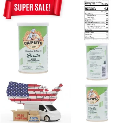 Levadura seca activa italiana revolucionaria 3,5 oz - Ideal para hornear artesanal y casero Foto 1 de 4