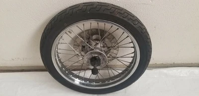 Kawasaki BN 125 A Eliminator Vorderrad, Felge vorne mit Reifen, Bremsscheibe etc - Bild 1 von 4