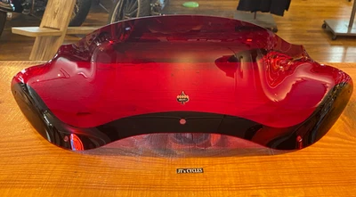 Klock Werks Flare 8" Red Fairing Windshield 1998-2013 fits Harley Road Glide - Image 1 of 4