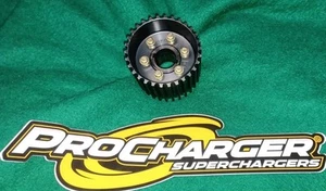 Procharger 30 Tooth 8mm Cog Pulley With Hub. Smallest Upper Cog Pulley Available - Foto 1 di 6