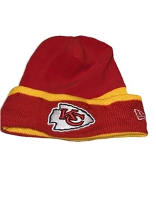Kansas City KC Chiefs - NFL Torch rot und gelb Beanie Größe Jugend - Bild 1 von 3