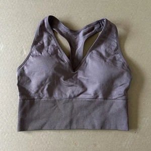 PINK Victoria’s Secret Sports Bra Size Large Seamless Lightly Lined Racerback - Picture 1 of 7