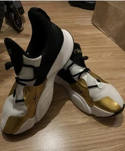 Nike Women’s Trainers SuperRep Groove White & Gold Shoes - Size 8 UK - Picture 1 of 11