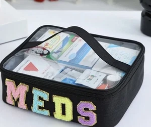 medication travel bag BLACK - Picture 1 of 3