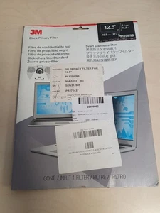 3m czarny filtr prywatności do ekranu 12,5 cala - Zdjęcie 1 z 3