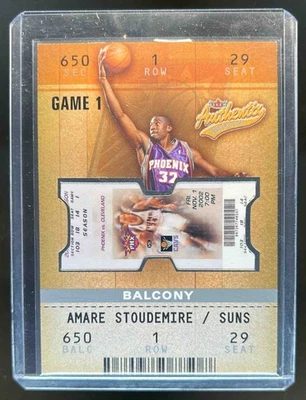 2002-03 Fleer Authentix Amare Stoudemire Balcony Rookie RC #230/250 Suns - Image 1 of 2
