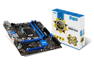Mainboard MSI B85M-G43 - Bild 1 von 1