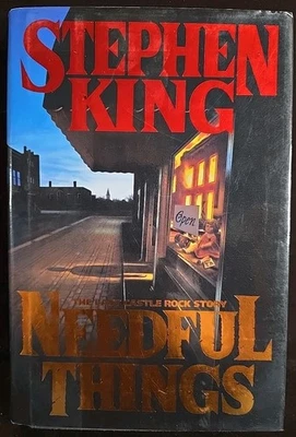 Needful Things by Stephen King First Edition 1991 Hardcover with Dust Jacket - Image 1 of 4
