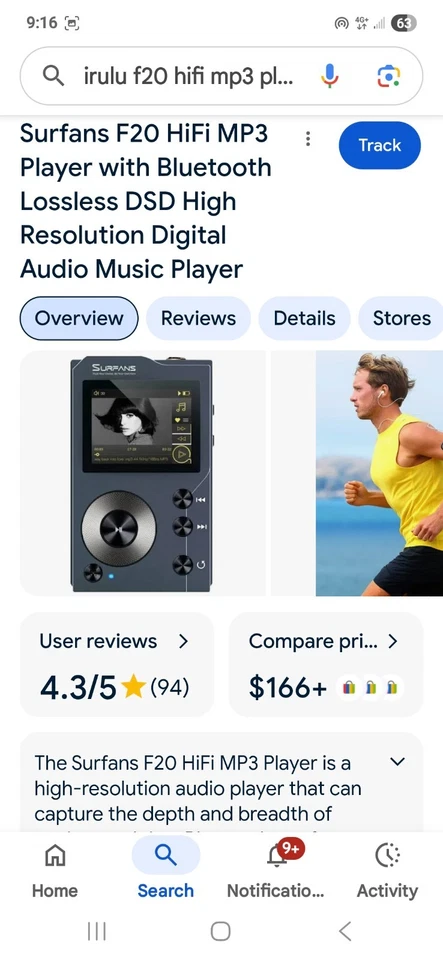 iRULU mp3 player - Image 1 of 1