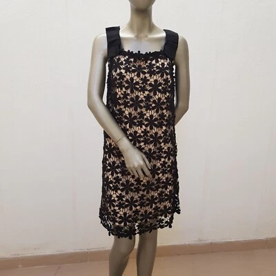 Hübsches Kleid von Hoss Intropia, 38 (Spanien 40), schwarz, beige - Bild 1 von 4