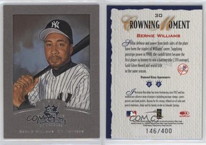 2002 Donruss Diamond Kings Silver Foil /400 Bernie Williams #30