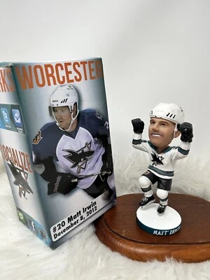 Matt Irwin Worcester San Jose Sharks Bobblehead DCU Center SGA Jan 19, 2013 AHL - Image 1 of 4