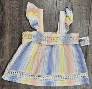 Baby Girl Clothes New Jessica Simpson 12 Month Beautiful Swing Tank Top - Picture 1 of 3