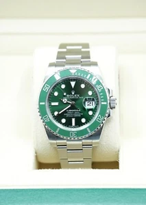 Gents Rolex Submariner Date ‘Hulk’ 116610LV 2018 Full Set Unworn - Picture 1 of 10