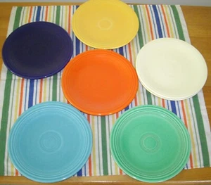 Plato de pan Fiesta vintage 6" ~U-PICK~ AMARILLO VERDE TURQUESA ~ - Imagen 1 de 29