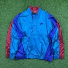 Vintage Nike Windbreaker Jacket Gray Tag 90S 1/4 Zip Size L Nylon Anorak