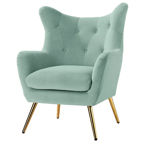 Karat Home Arama Accent Chair - Sage  MSRP $599.00 Cover