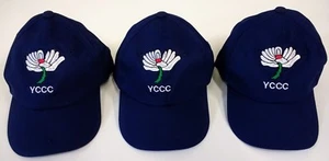Yorkshire CCC Navy Blue Baseball Style Cricket Cap,Adult XL 62cm Size @ £12.95p - Picture 1 of 3