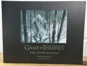 Game of Thrones The Storyboards: Hardcover Book William Simpson Art NICE! A7 - Foto 1 di 12
