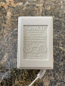 Original Graco Baby Monitor AC Adapter Model DV-9100S Power Supply 9V DC - Clean - Picture 1 of 3
