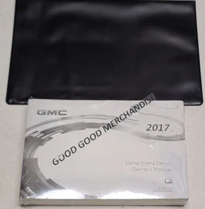 2017 GMC SIERRA OWNERS MANUAL 4X4 2WD V6 4.3L V8 4.8 5.3 6.0 6.2L 1500 2500 3500 - Picture 1 of 2