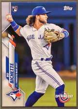 Bo Bichette 2020 Topps Opening Day 173 RC Rookie Paper Base TORONTO BLUE JAYS