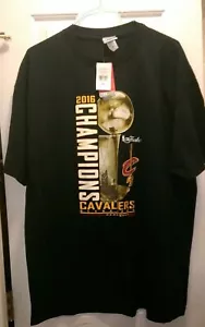 LeBron James Cleveland Cavaliers NBA CHAMPIONS Navy Herren T-Shirt 2XL Selten Neu mit Etikett - Bild 1 von 6