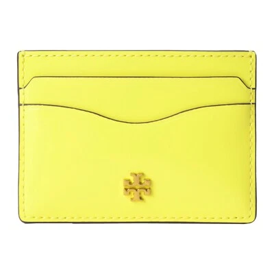 Estuche para tarjetas delgado de charol Emerson para mujer TORY BURCH Foto 1 de 2