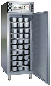 GASTRO Edelstahl Eislagerschrank Tiefkühlschrank Lagerschrank Eiskühlschrank - Bild 1 von 2