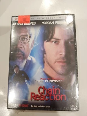 Chain Reaction VHS Video Cassette - Keanu Reeves, Rachel Weisz, Morgan Freeman Foto 1 de 2