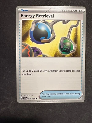 Energy Retrieval - 171/198 - SV01 - Scarlet & Violet Base Set - Pokemon N/M - Image 1 of 2