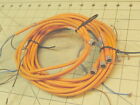Lot of 4 Multi-Fast Sensor Cables 6ft long, 3-Pin ( LUMBERS #RKMV 3-06/2M )