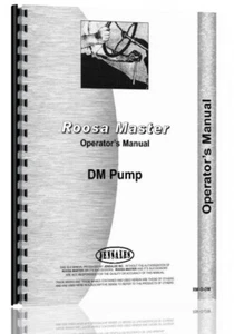 Bomba de inyección Roosa Master DM manual del propietario - Imagen 1 de 4