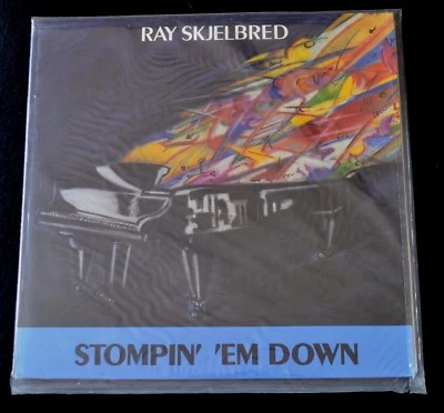 RAY SKJELBRED-STOMPIN' EM DOWN-S.O.S. 1124-JAZZ,RAGTIME-1986-SEALED LP - Image 1 of 4